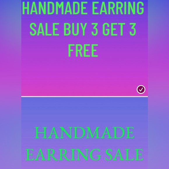 Handmade nwt rare designer luxury earrings buy 3 get 3 free!!!!!!I free🆓🆓🆓 - Picture 14 of 16